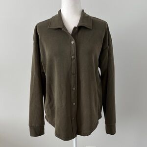 Cable & Gauge Olive Button Down Shirt